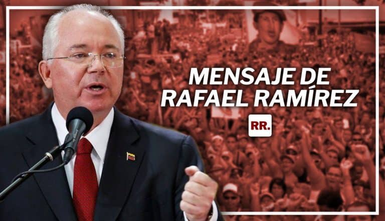 Mensaje de Rafael Ramirez al PSUV