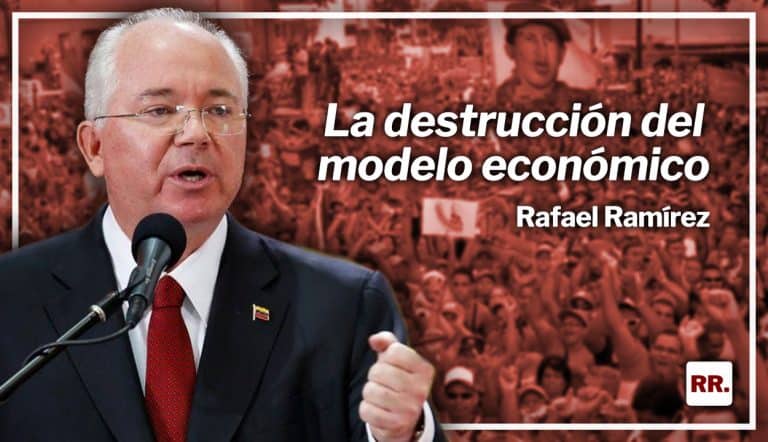 La destrucción del modelo económico