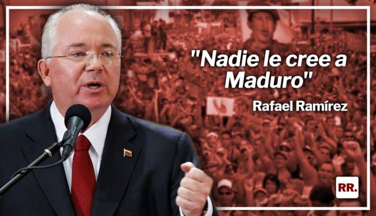 Rafael Ramírez: «Nadie le cree a Maduro»
