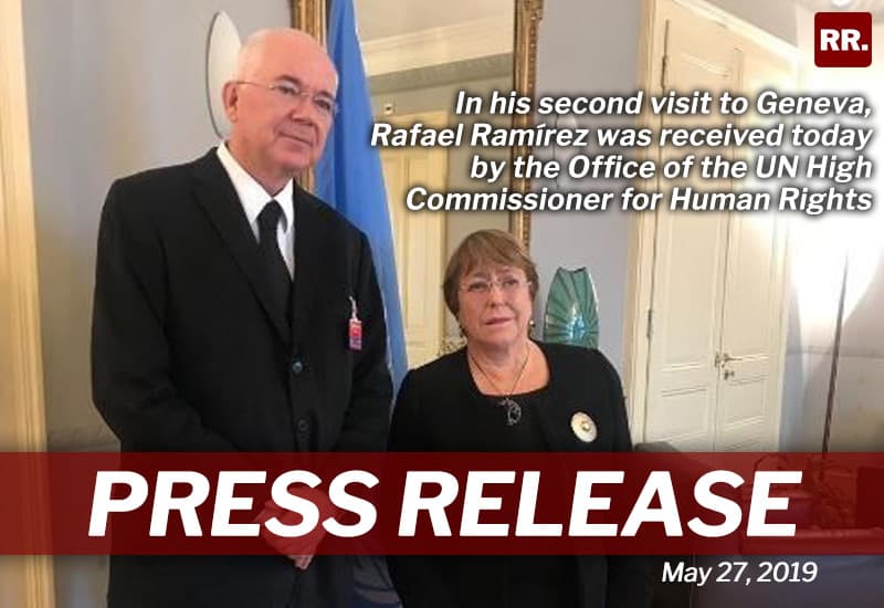 In-his-second-visit-to-Geneva,-Rafael-Ramírez-was-received-today-by-the-Office-of-the-UN-High-Commissioner-for-Human-Rights