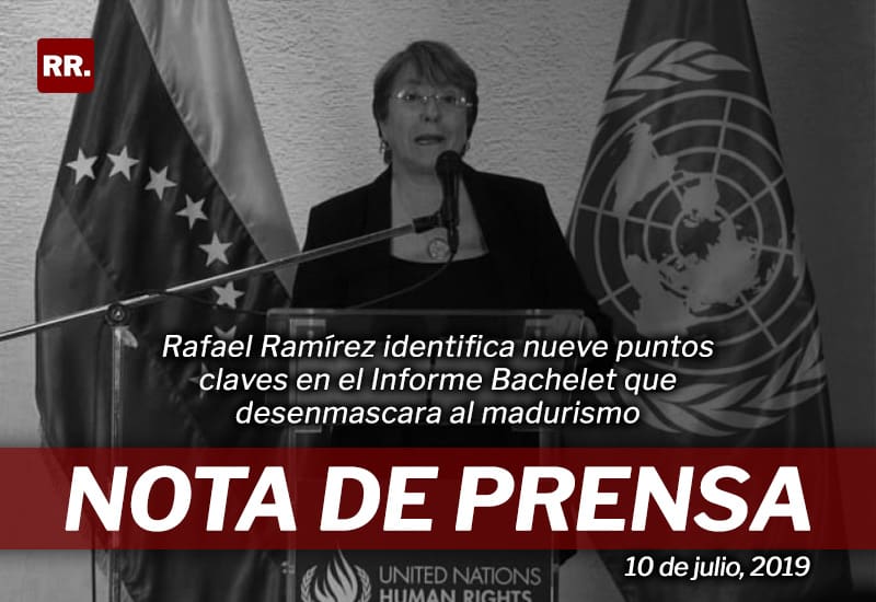 Rafael-Ramírez-identifica-nueve-puntos-claves-en-el-Informe-Bachelet-que-desenmascara-al-madurismo
