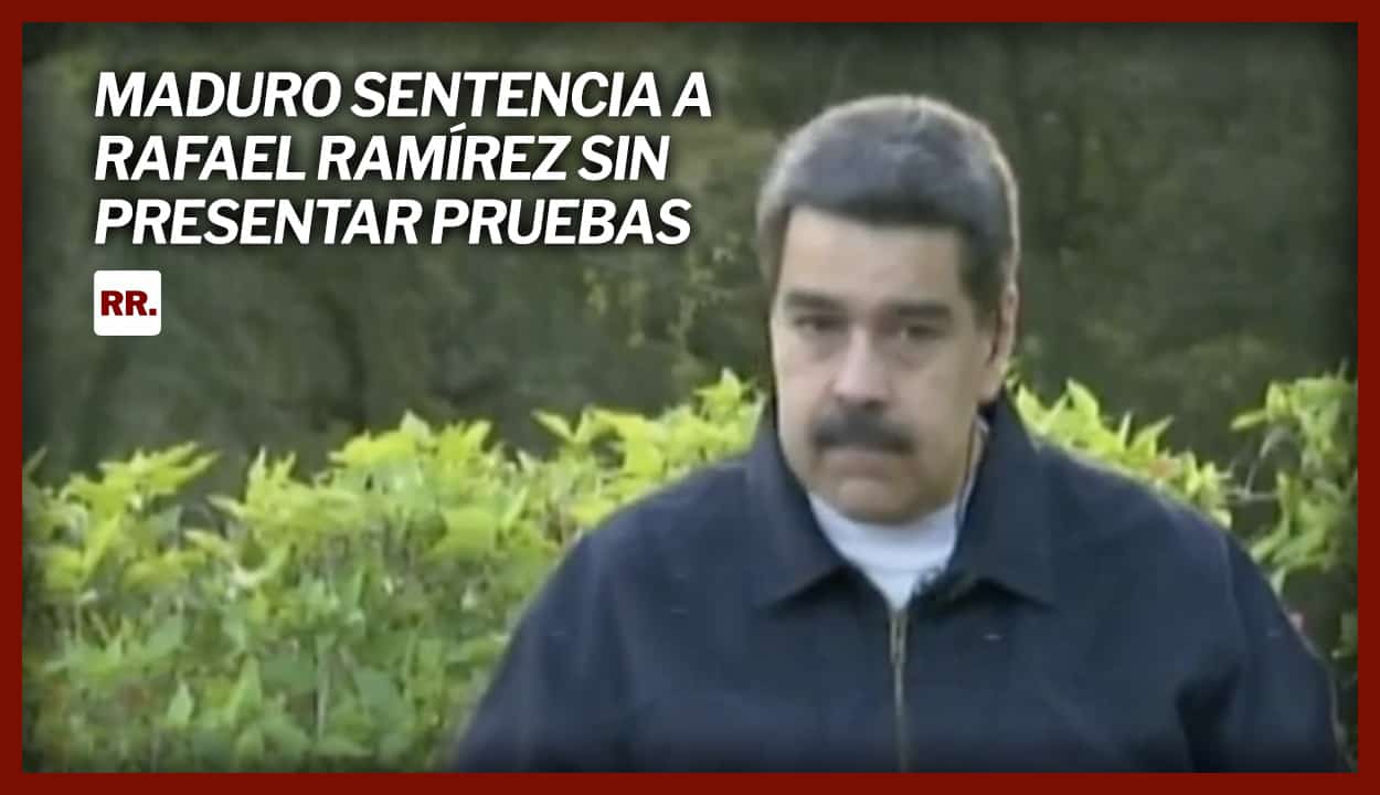 Maduro-sentencia-a-Rafael-Ramírez-sin-presentar-pruebas