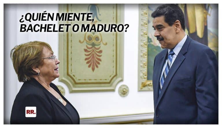 ¿Quién miente, Bachelet o maduro?