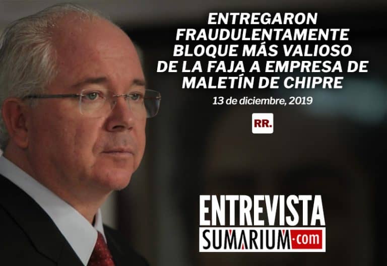 Entregaron fraudulentamente bloque más valioso de la Faja a empresa de maletín de Chipre