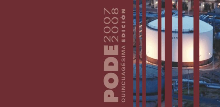 “Petróleo y Otros Datos Estadísticos” (PODE), año 2007 y 2008