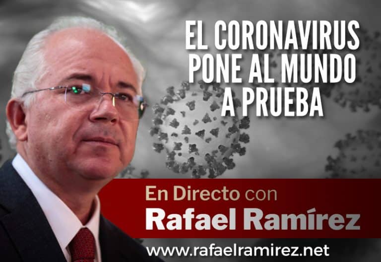 En directo con Rafael Ramírez: El Coronavirus pone al mundo a prueba
