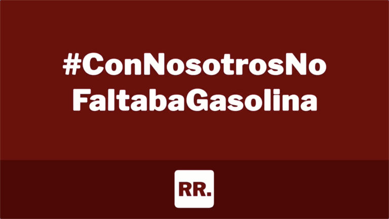 Con nosotros no faltaba gasolina
