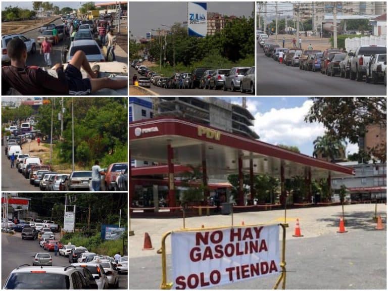 NO HAY EXCUSAS PARA LA ESCASEZ  <br>¡CON NOSOTROS NUNCA FALTÓ LA GASOLINA!