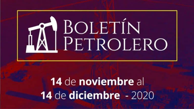 Boletín Petrolero del 14 de noviembre al 14 de diciembre