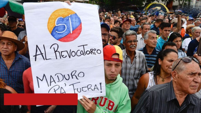 ¡HAY QUE REVOCAR A MADURO!