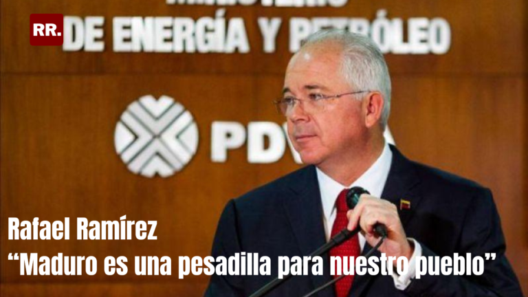En entrevista con Blu Radio Rafael Ramírez: “Maduro es una pesadilla para nuestro pueblo”