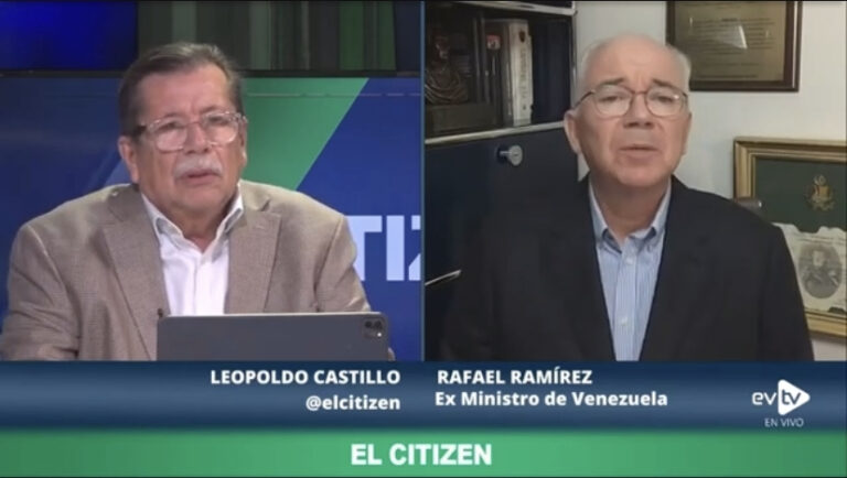 Rafael Ramírez conversa con Leopoldo Castillo: «Maduro mató al chavismo»