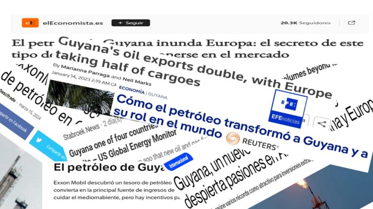 UNA NUEVA REALIDAD GEOPOLÍTICA: GUYANA POTENCIA PETROLERA CON NUESTRO PETRÓLEO